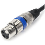LW Essentials® Basic XLR Female to 3.5mm Male TRS Stereo Cable