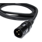LW Essentials® Basic XLR Male to 1/4 in. Male TS Mono Cable (Straight + Right-Angle)