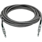 Prestige Picks® 1/4 in. Braided TS Mono Instrument Cable - Grey