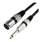 LW Essentials® Basic XLR Male to 1/4 in. Male TS Mono Cable