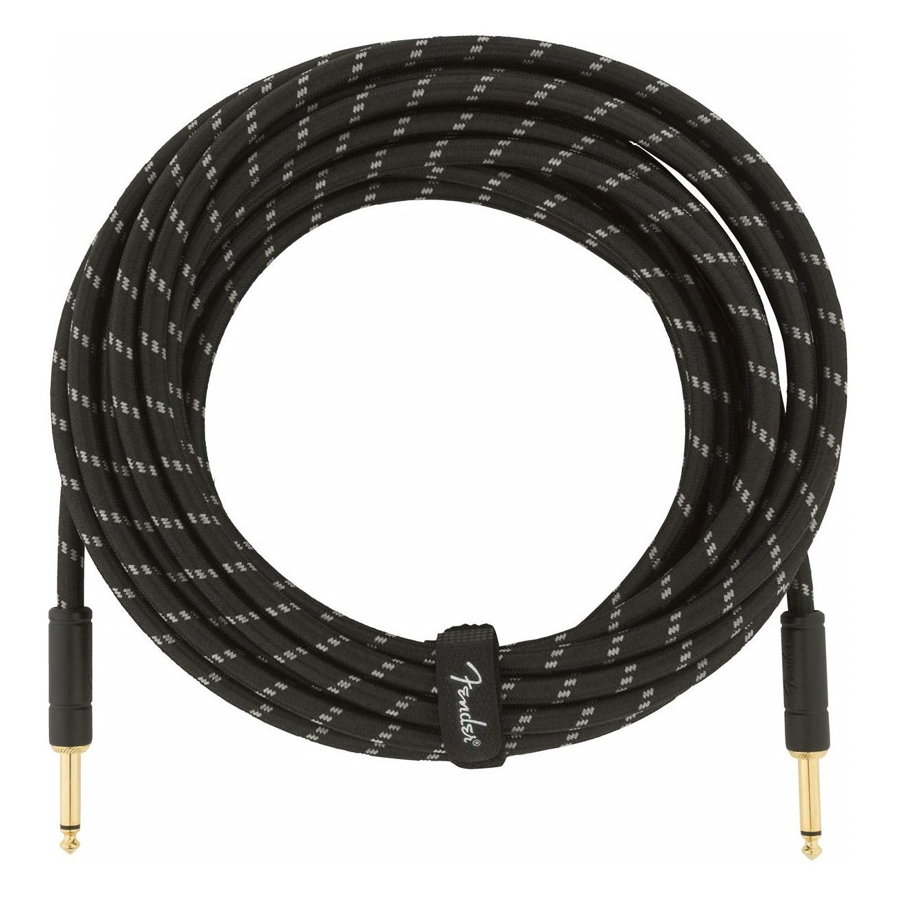 Prestige Picks® 1/4 in. Braided TS Mono Instrument Cable - Black