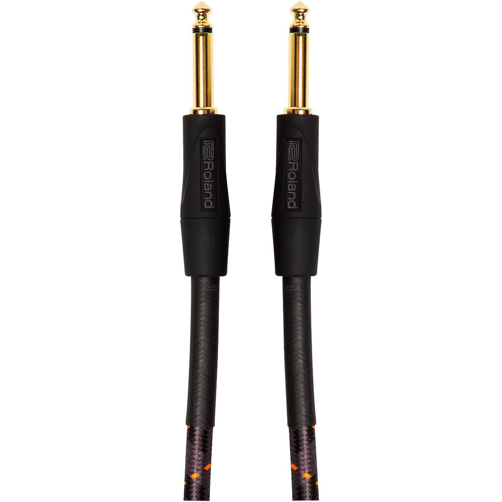 Prestige Picks® 1/4 in. Braided TS Mono Instrument Cable - Black