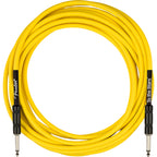 Prestige Picks® 1/4 in. Standard TS Mono Instrument Cable - Yellow