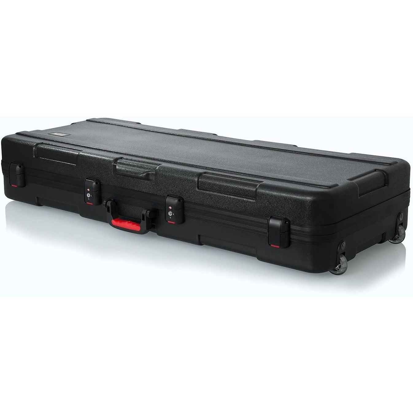 Gator Keyboard Hard Shell Case with Wheels & TSA-Approved Locks