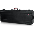 Gator Keyboard Hard Shell Case with Wheels & TSA-Approved Locks