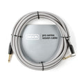 Prestige Picks® 1/4 in. Braided TS Mono Instrument Cable (Straight + Right-Angle) - Grey