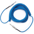 Prestige Picks® 1/4 in. Coiled TS Mono Instrument Cable - Blue