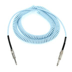 Prestige Picks® 1/4 in. Coiled TS Mono Instrument Cable - Blue
