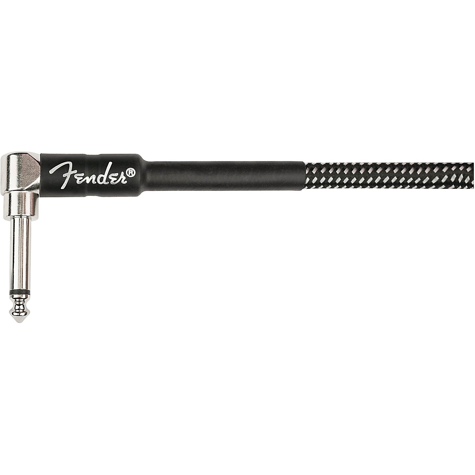 Prestige Picks® 1/4 in. Coiled TS Mono Instrument Cable (Straight + Right-Angle) - Grey