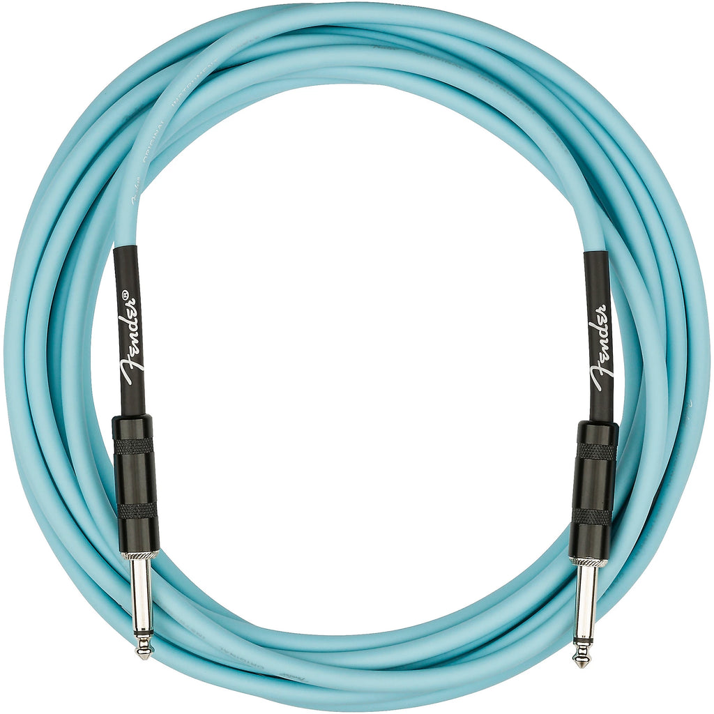 Prestige Picks® 1/4 in. Standard TS Mono Instrument Cable - Blue