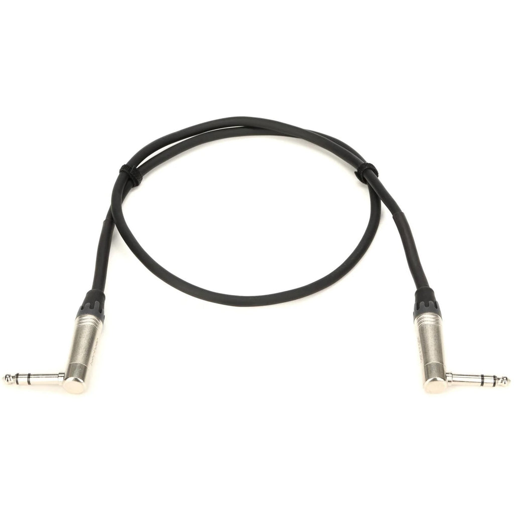 Prestige Picks® TRS Stereo Patch Cable (Right-Angle Connectors)