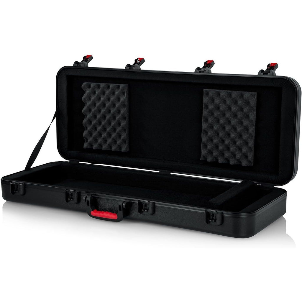 Gator Keyboard Hard Shell Case with Wheels & TSA-Approved Locks