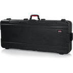 Gator Keyboard Hard Shell Case with Wheels & TSA-Approved Locks