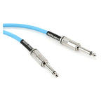 Prestige Picks® 1/4 in. Standard TS Mono Instrument Cable - Blue