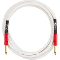 Prestige Picks® 1/4 in. Standard TS Mono Instrument Cable - White