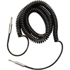 Prestige Picks® 1/4 in. Coiled TS Mono Instrument Cable - Black