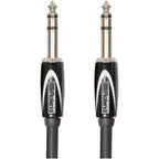 Prestige Picks® 1/4 in. Standard TRS Instrument Cable - Black