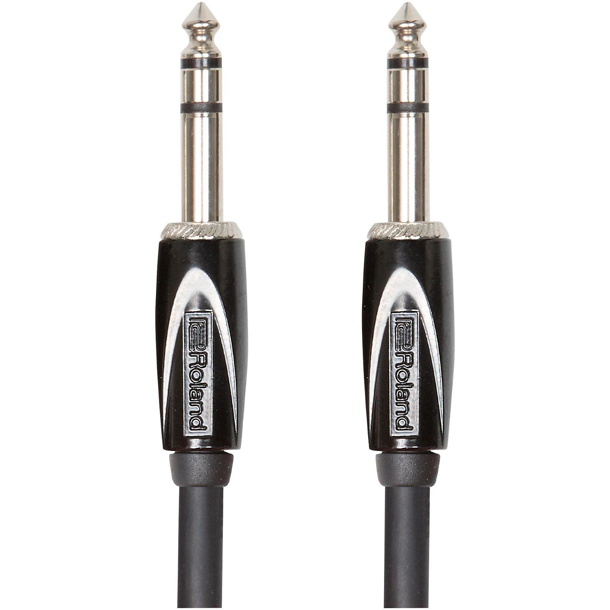Prestige Picks® 1/4 in. Standard TRS Instrument Cable - Black