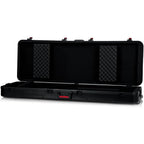 Gator Keyboard Hard Shell Case with Wheels & TSA-Approved Locks