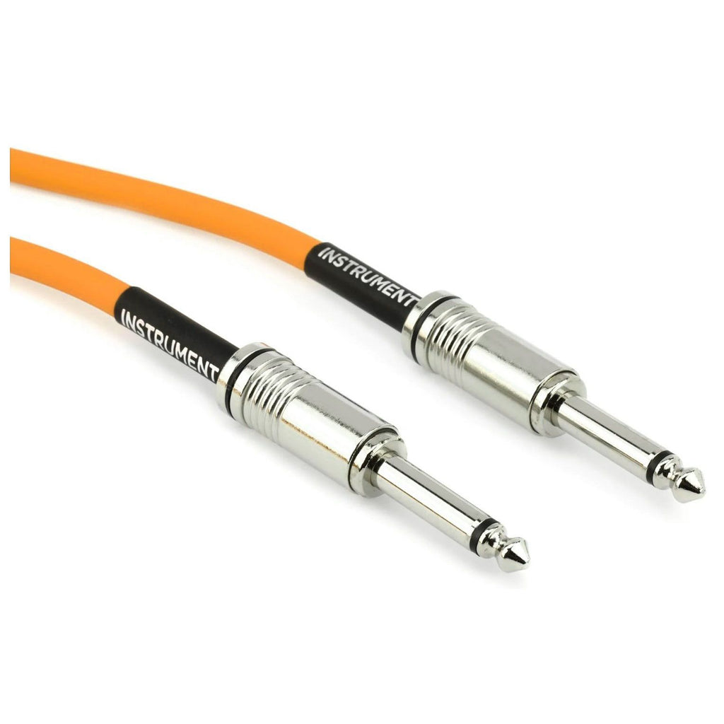 Prestige Picks® 1/4 in. Standard TS Mono Instrument Cable - Orange