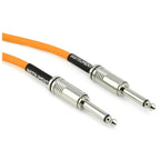 Prestige Picks® 1/4 in. Standard TS Mono Instrument Cable - Orange