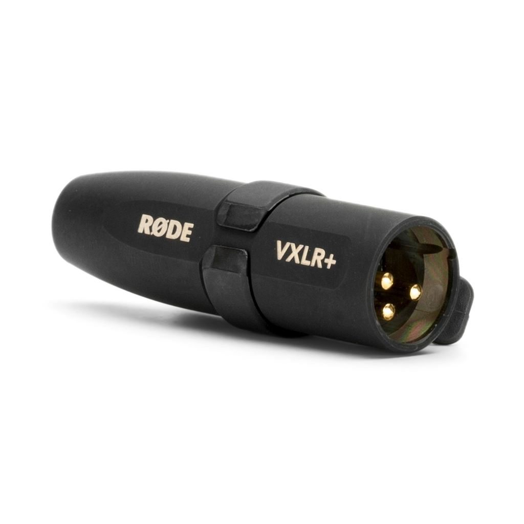 RODE VXLR+ 3.5mm TRS to XLR Adapter with Power Converter