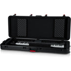 Gator Keyboard Hard Shell Case with Wheels & TSA-Approved Locks