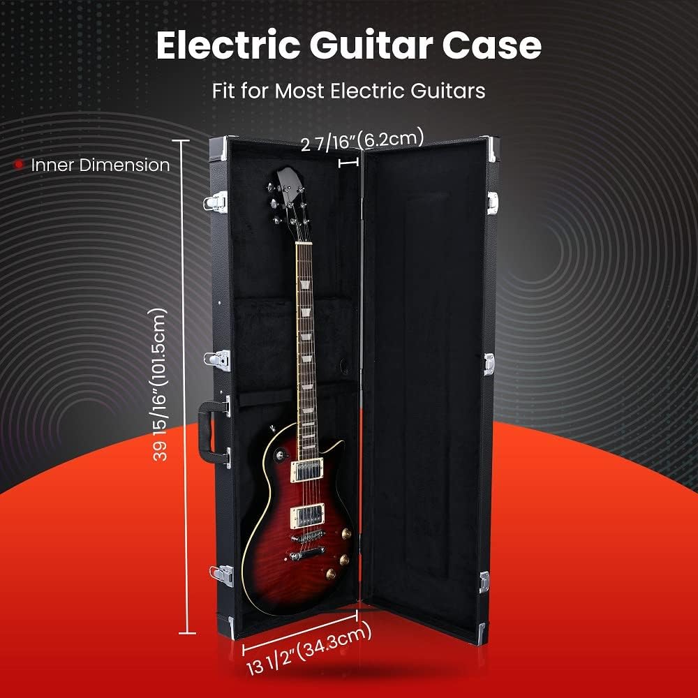 LW Essentials® Basic Electric/ Bass Guitar Hard Shell Case