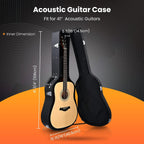 LW Essentials® Premium Acoustic Guitar Hard Shell Case