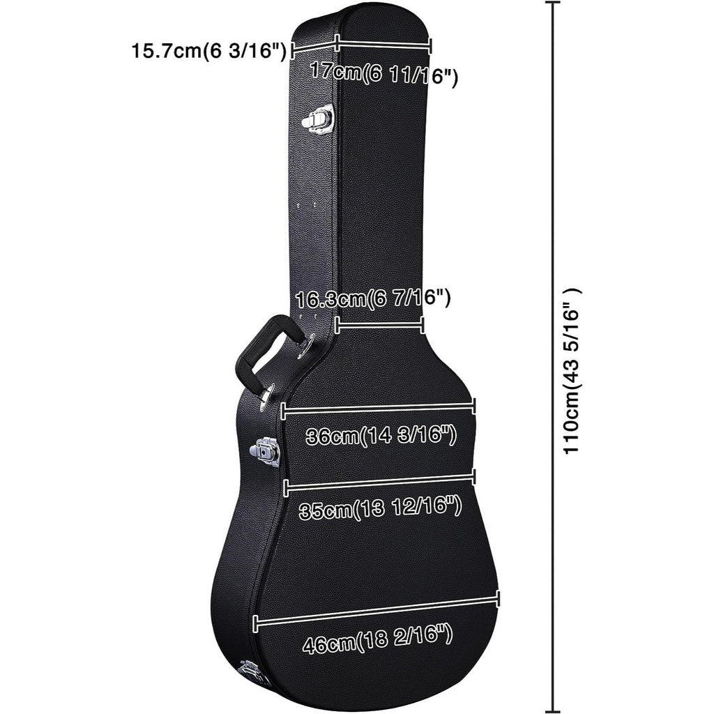 LW Essentials® Premium Acoustic Guitar Hard Shell Case