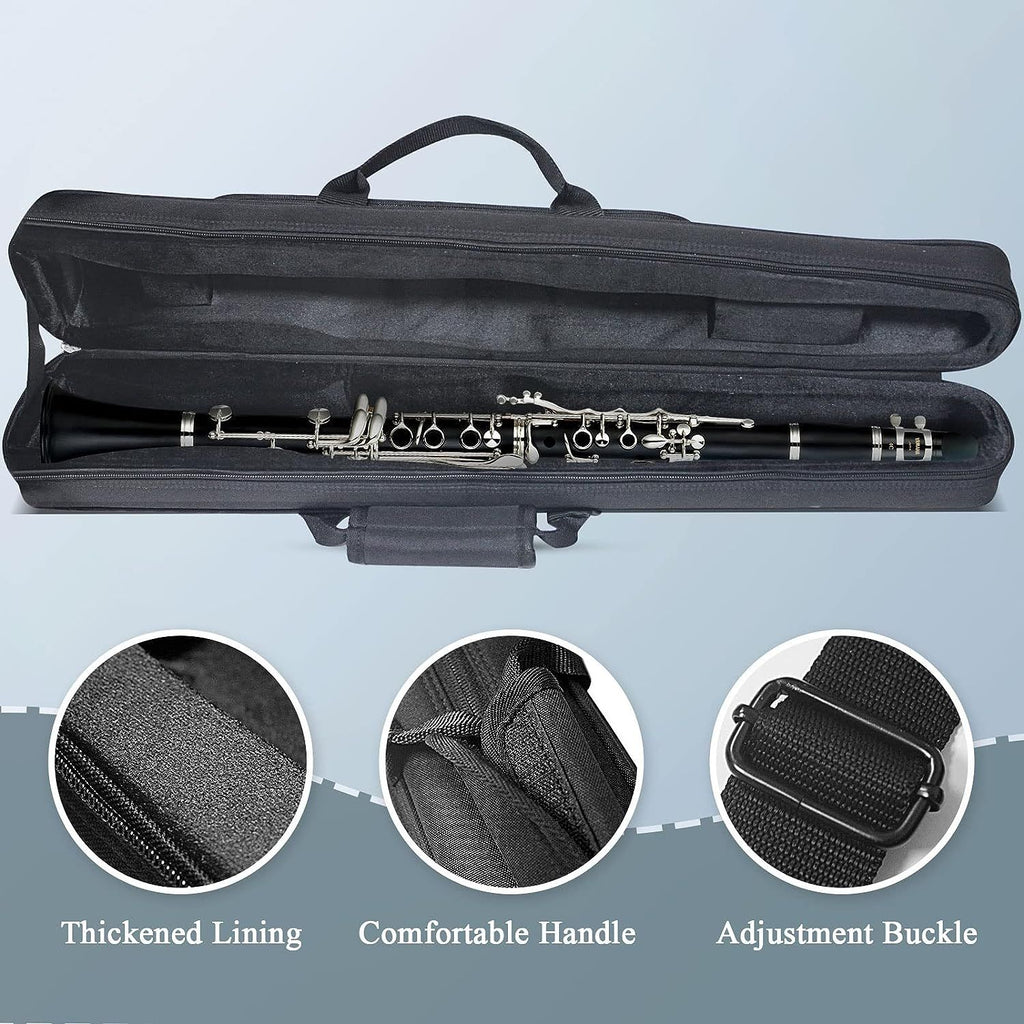 LW Essentials® Premium Clarinet Hard Shell Case