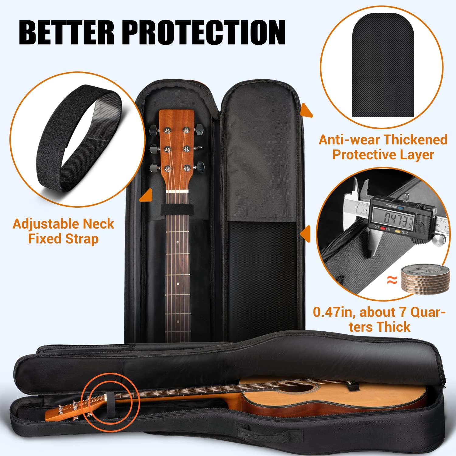 LW Essentials® Premium Acoustic Guitar Bag