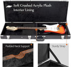 LW Essentials® Premium Electric/ Bass Guitar Hard Shell Case