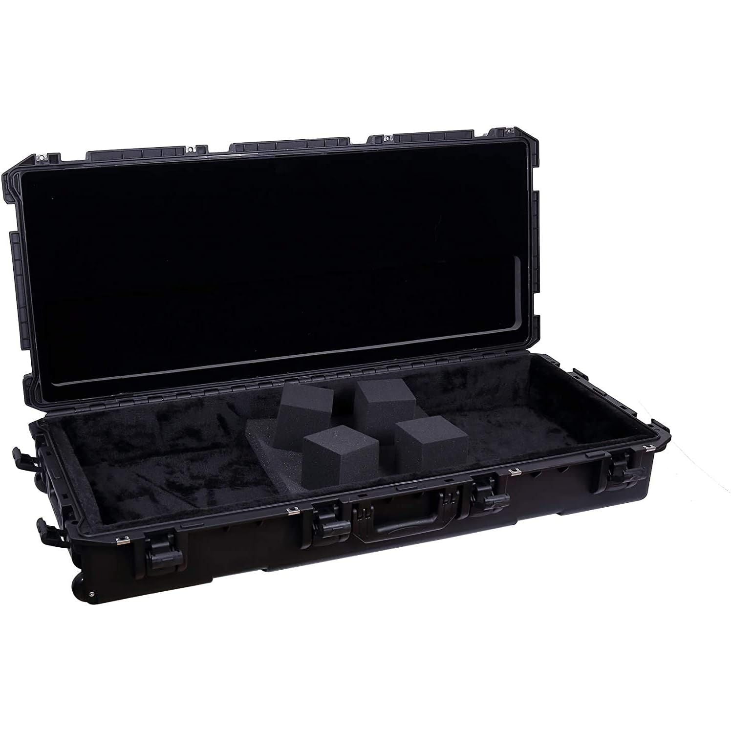 LW Essentials® Premium Keyboard Hard Shell Case with Wheels