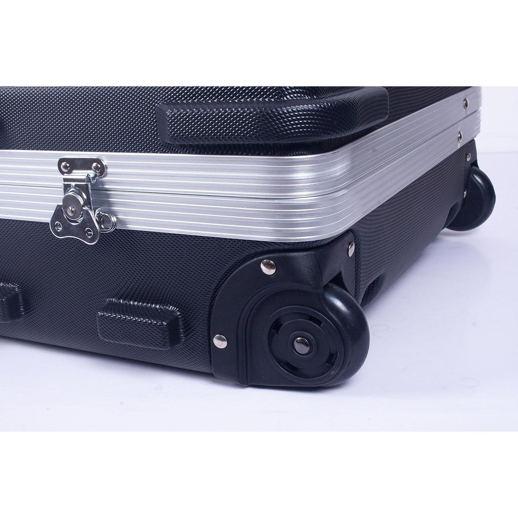 LW Essentials® Premium Keyboard Hard Shell Case with Wheels