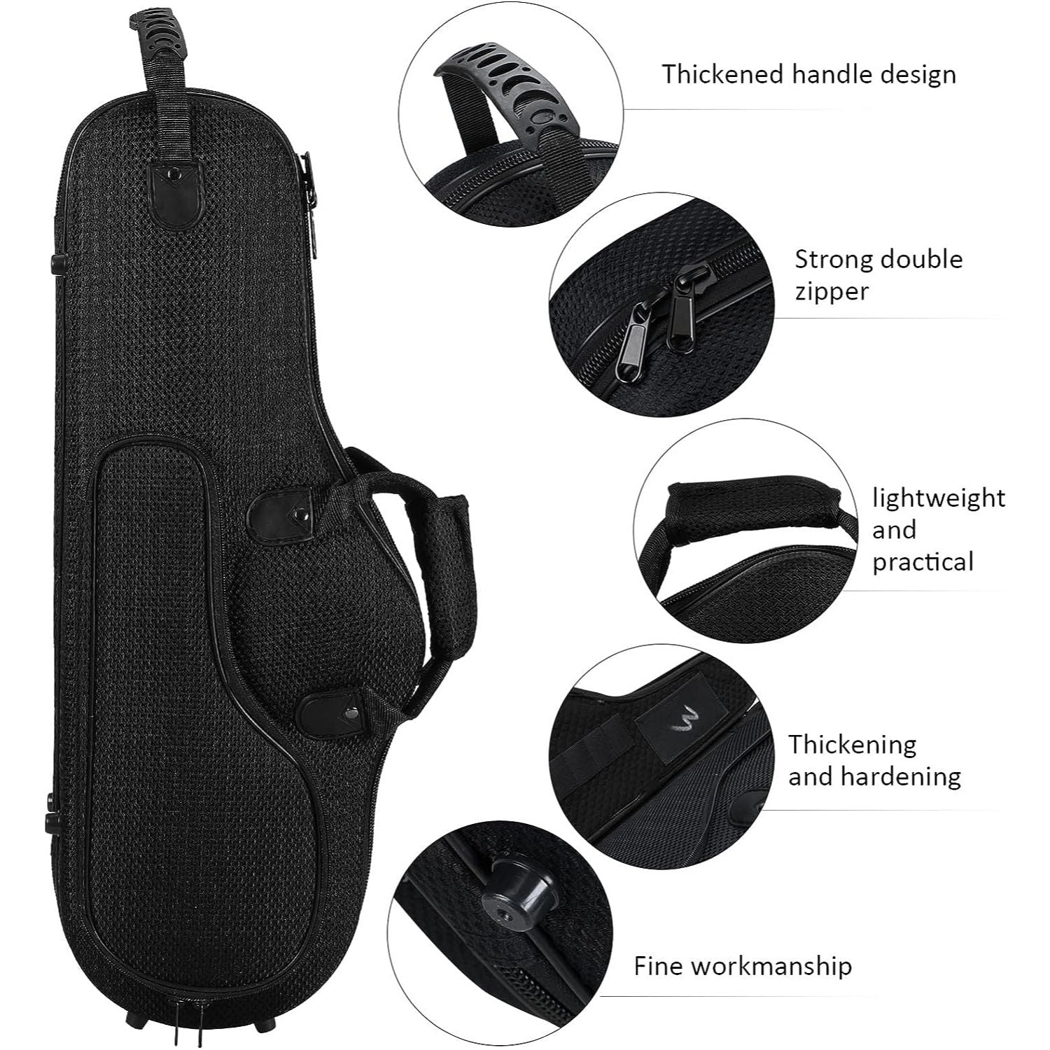 LW Essentials® Premium Saxophone Contoured Bag
