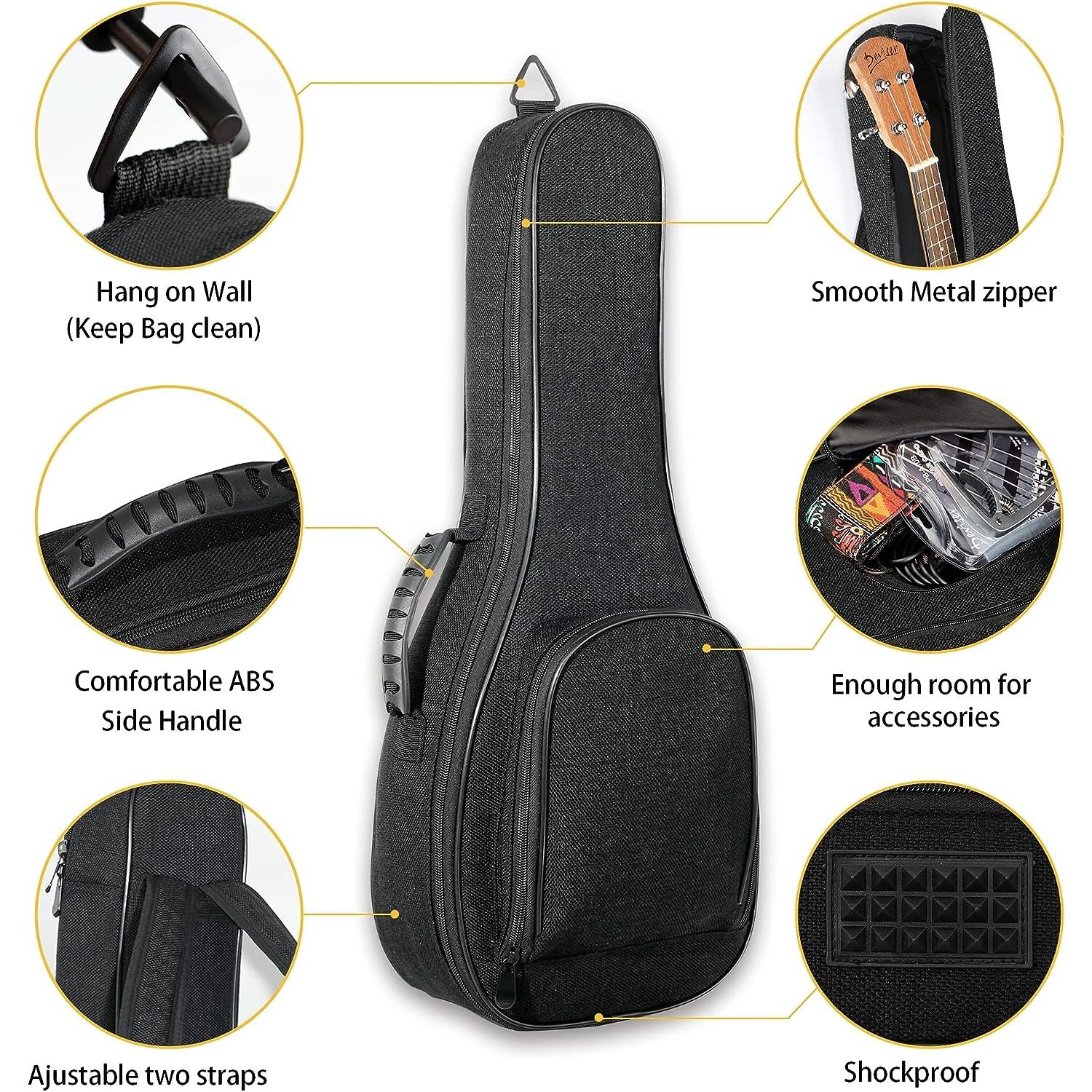 LW Essentials® Premium Ukulele Bag
