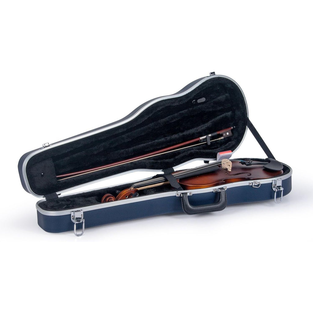 LW Essentials® Premium Violin Hard Shell Case with Backpack Straps