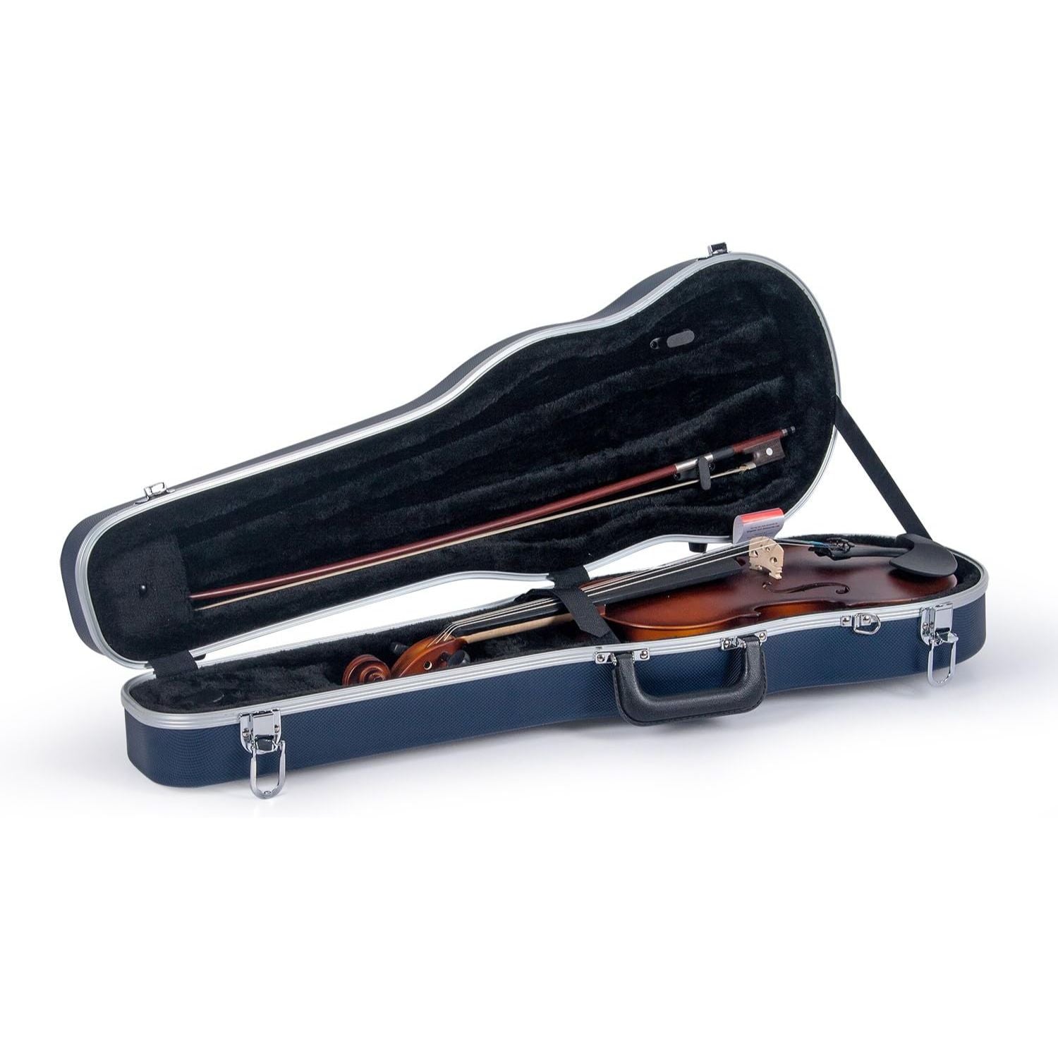 LW Essentials® Premium Violin Hard Shell Case with Backpack Straps