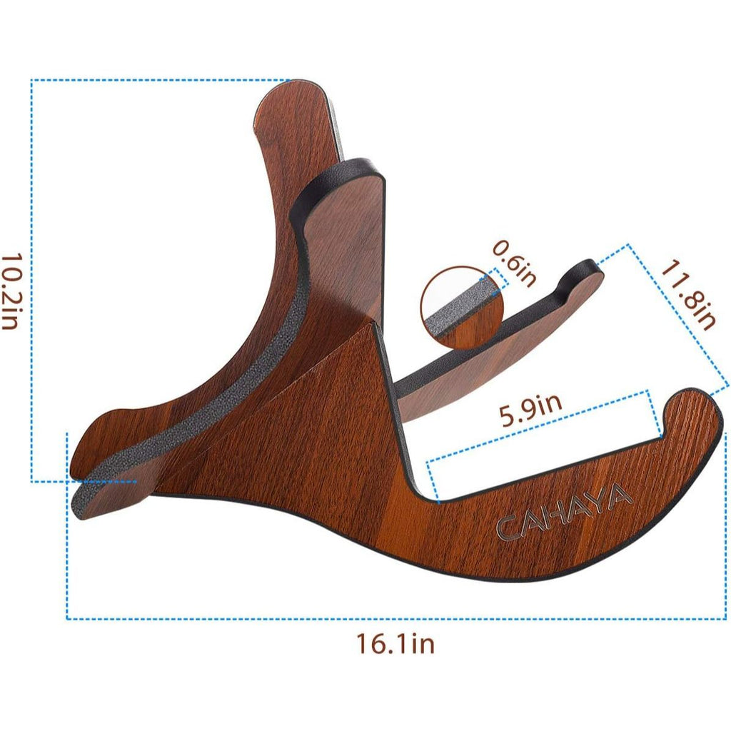 LW Essentials® Basic 2-Piece Wooden Guitar Stand