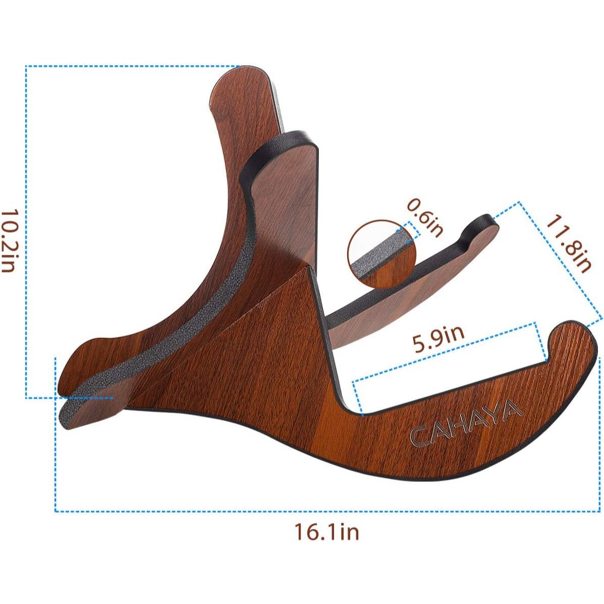 LW Essentials® Basic 2-Piece Wooden Guitar Stand