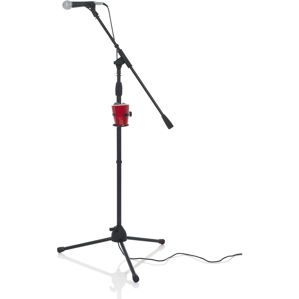 LW Essentials® Basic Drink/ Phone Holder for Microphone Stand