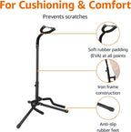 LW Essentials® Basic Guitar Stand with Neck Brace