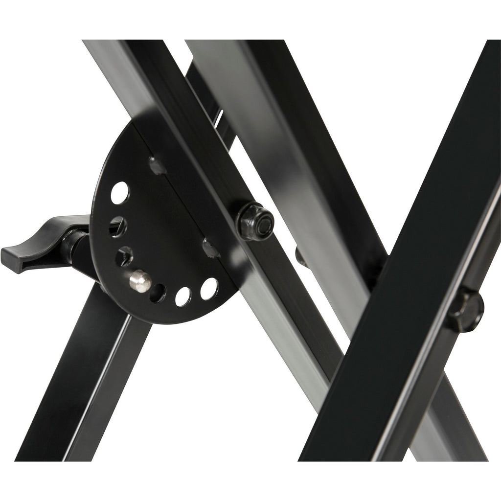 LW Essentials® Basic Keyboard Stand - Adjustable Double-Braced X-Style