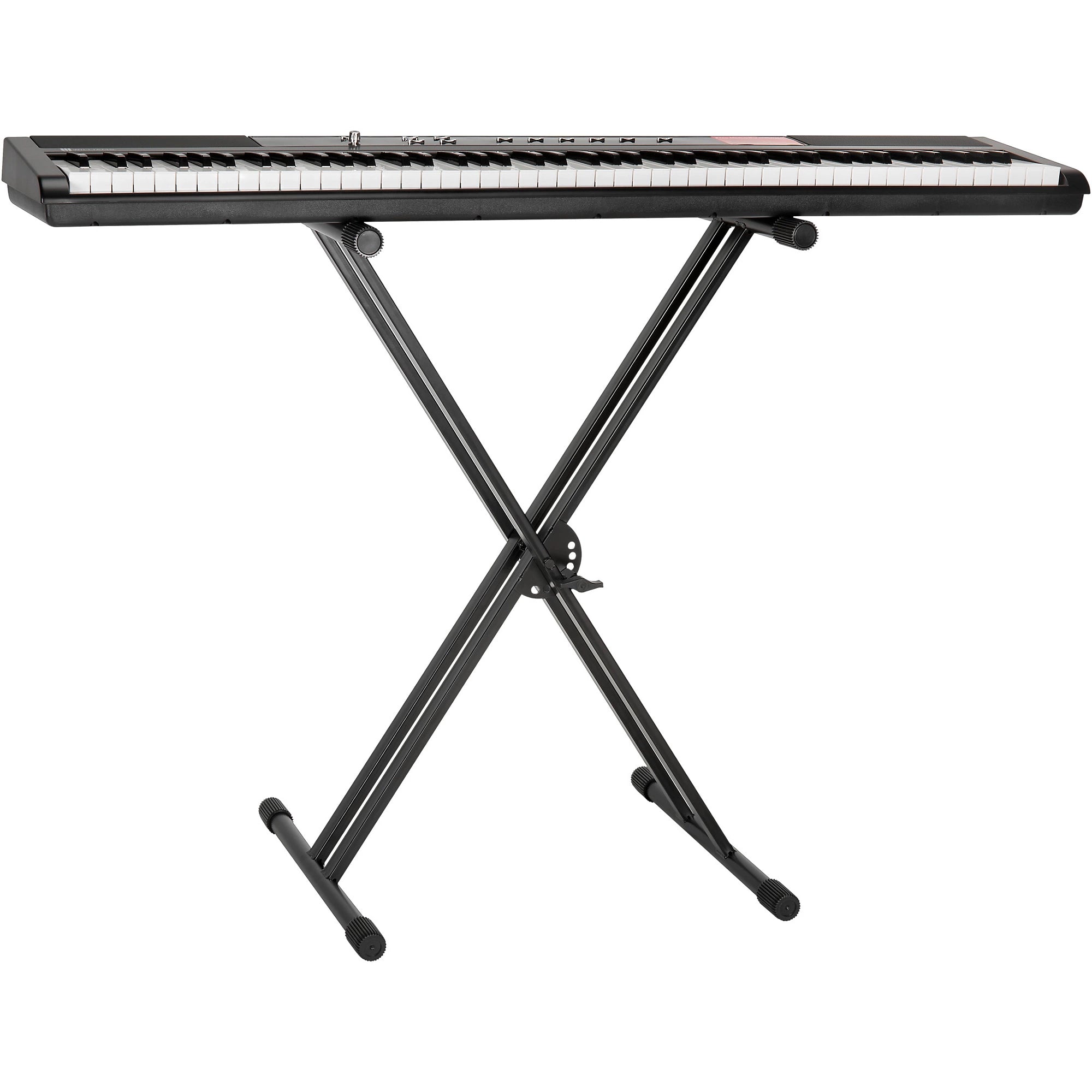 LW Essentials® Basic Keyboard Stand - Adjustable Double-Braced X-Style