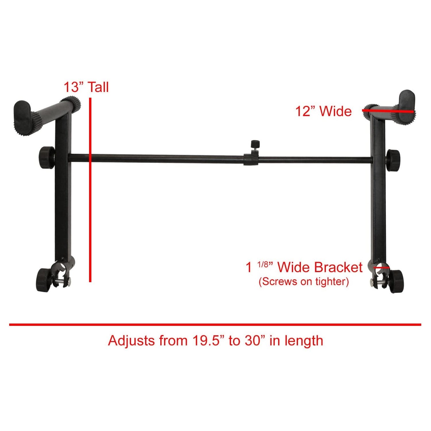 LW Essentials® Basic Keyboard Stand 2nd Tier Add-On