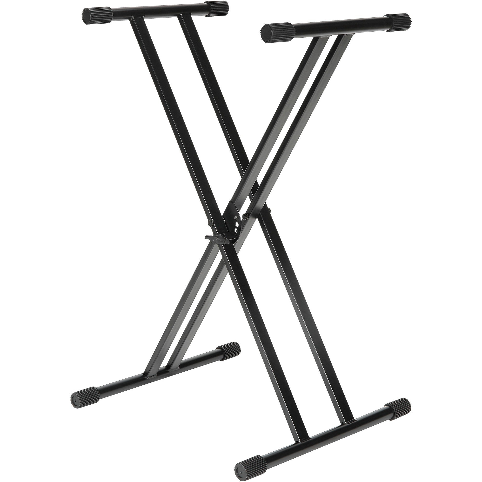 LW Essentials® Basic Keyboard Stand - Adjustable Double-Braced X-Style