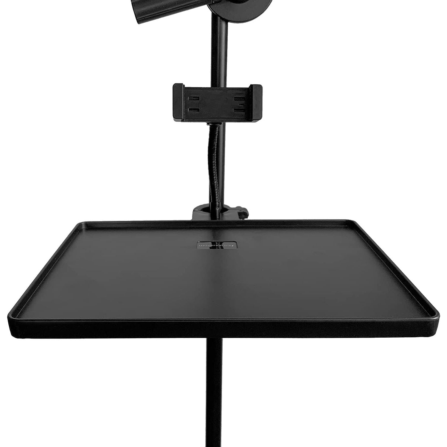 LW Essentials® Basic Tray for Microphone Stand with Phone Holder