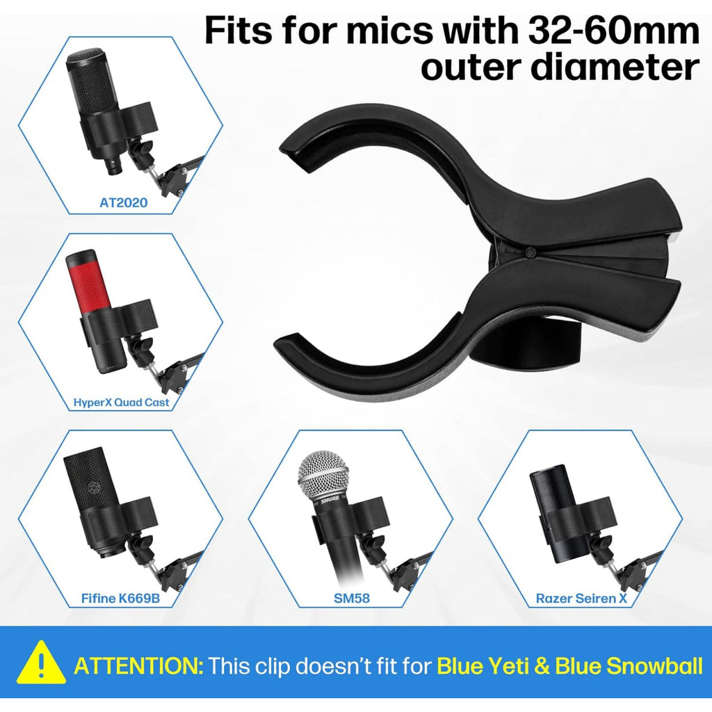 LW Essentials® Basic Universal Microphone Clip