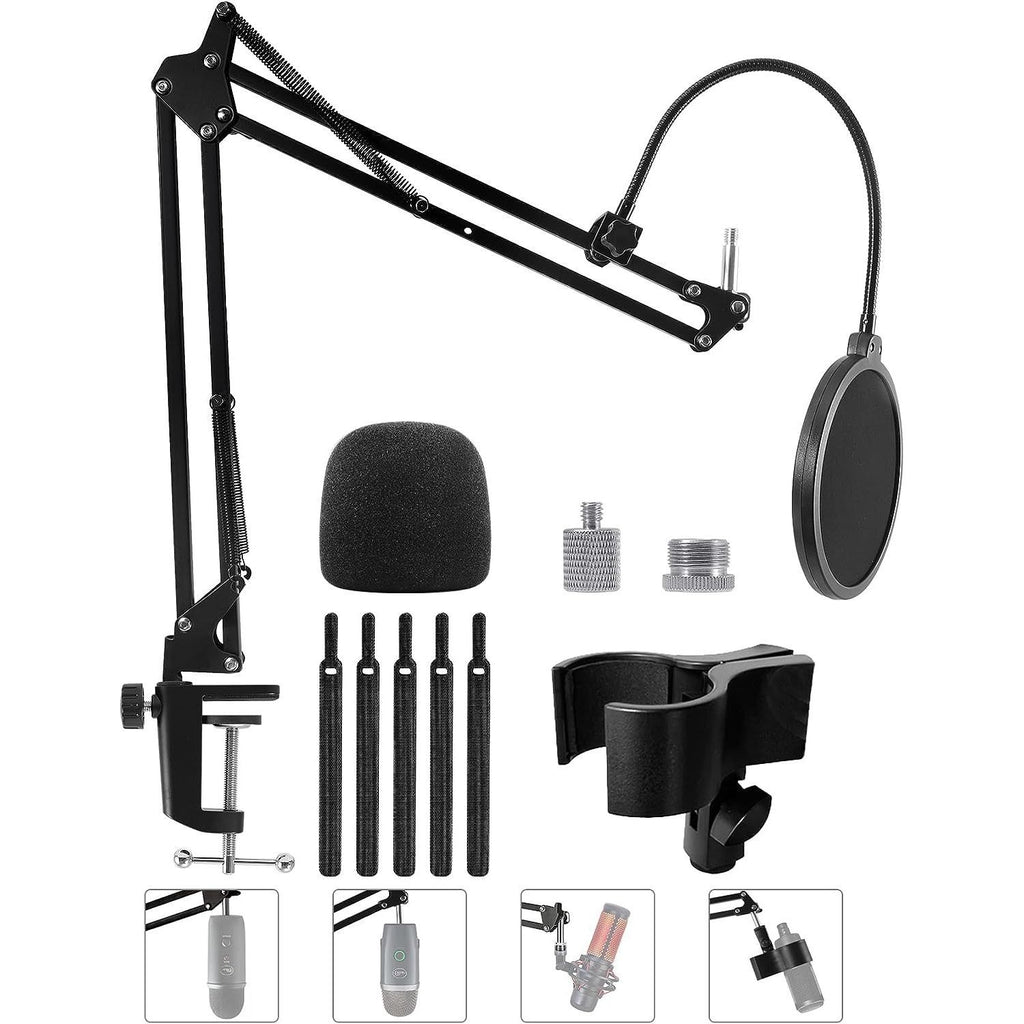 LW Essentials® Premium Microphone Desk Stand